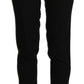 Chic High Waist Skinny Cropped Trousers