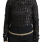 Eleganter Rollkragenpullover mit Pailletten