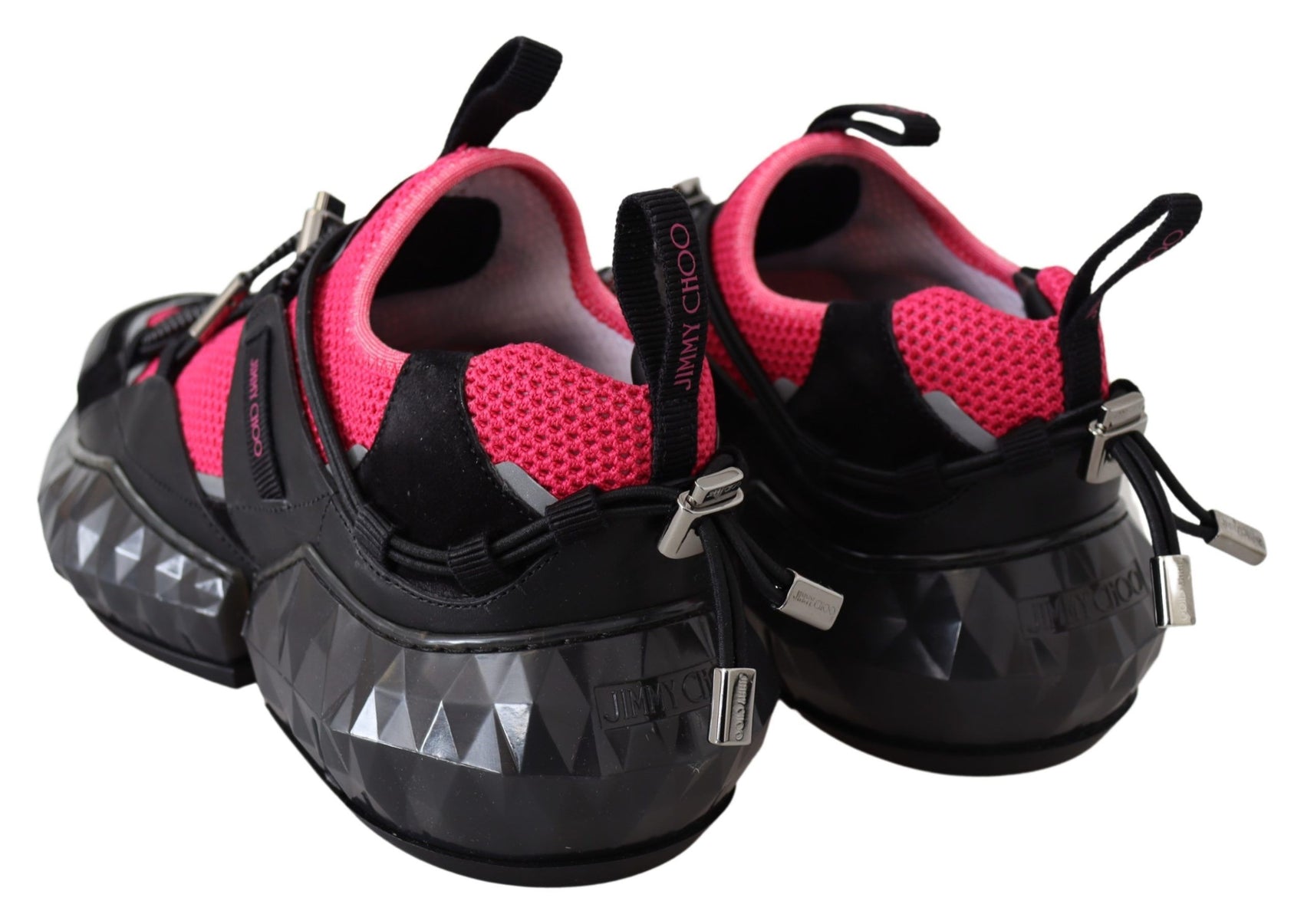Electric Elegance – Sneaker aus Leder und Mesh