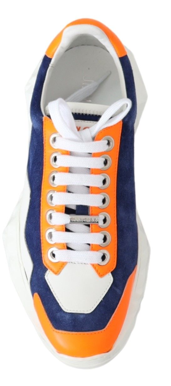 Electric Elegance – Sneaker aus Ledermix