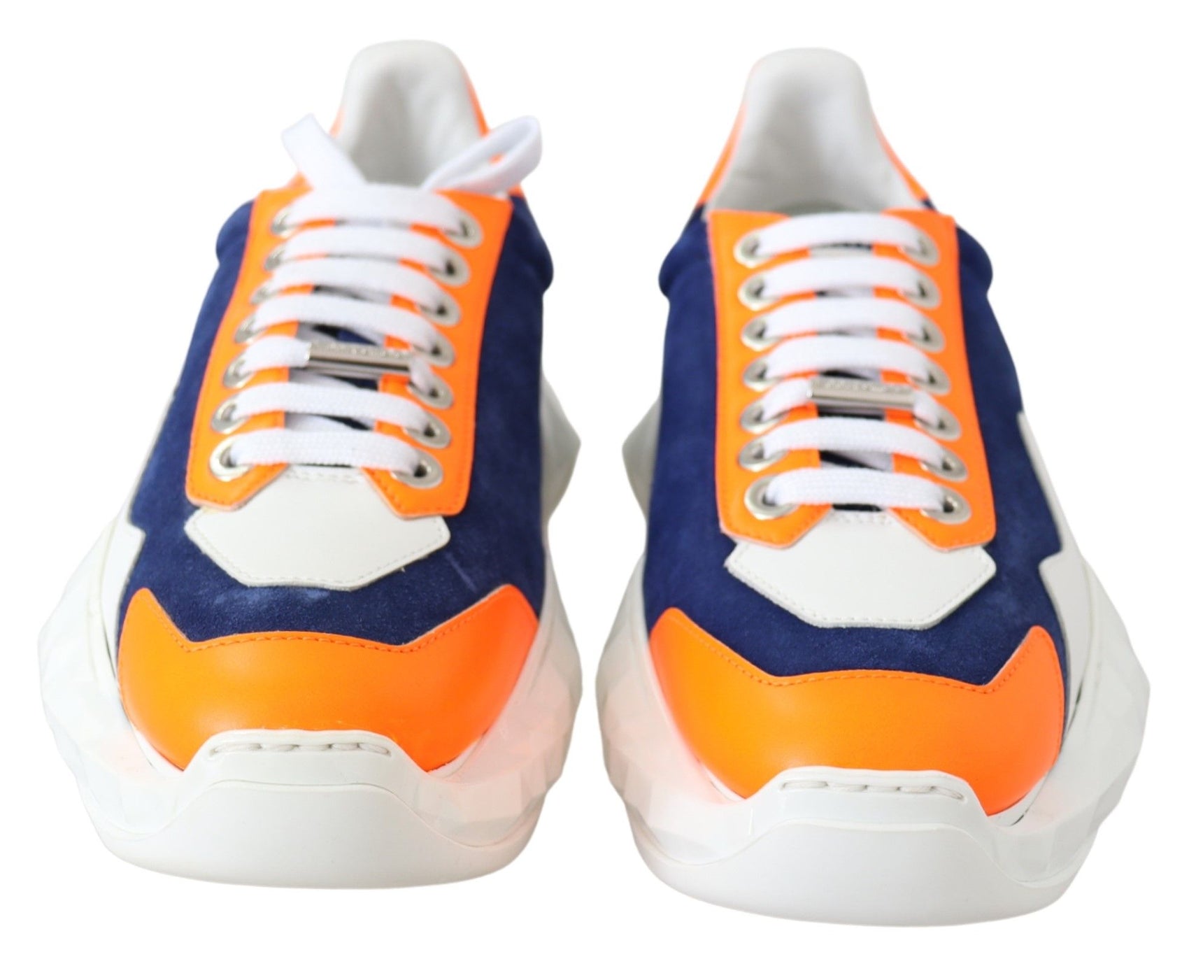 Electric Elegance – Sneaker aus Ledermix