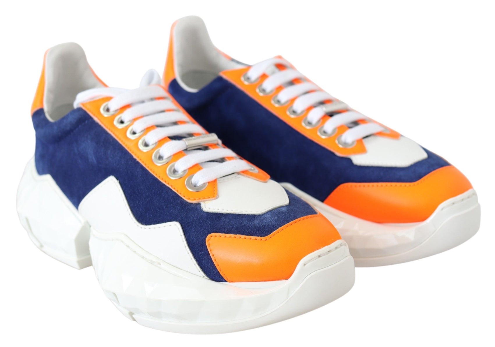 Electric Elegance – Sneaker aus Ledermix