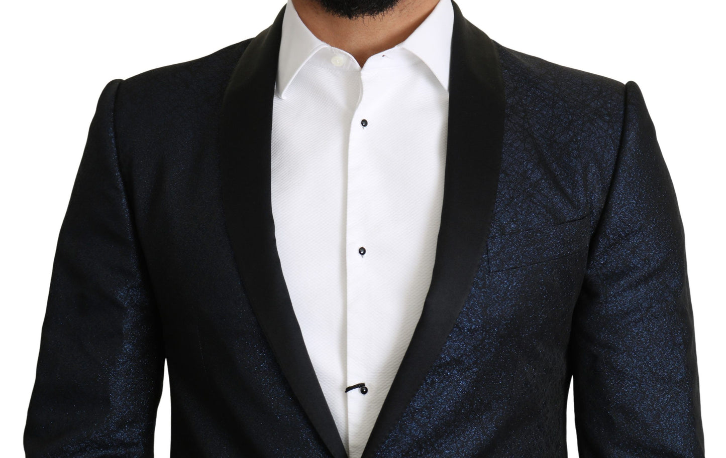 Elegante blazer slim fit blu Martini