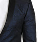 Eleganter Slim Fit Blazer in Martiniblau