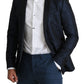 Elegante blazer slim fit blu Martini