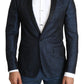 Eleganter Slim Fit Blazer in Martiniblau