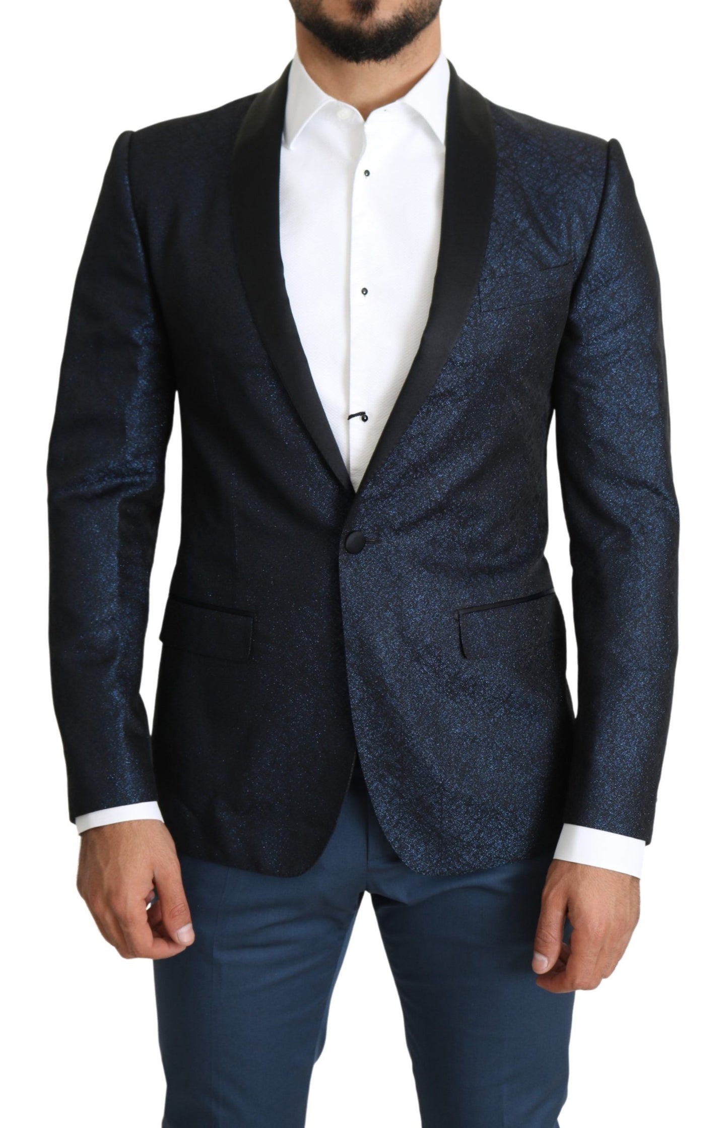 Eleganter Slim Fit Blazer in Martiniblau