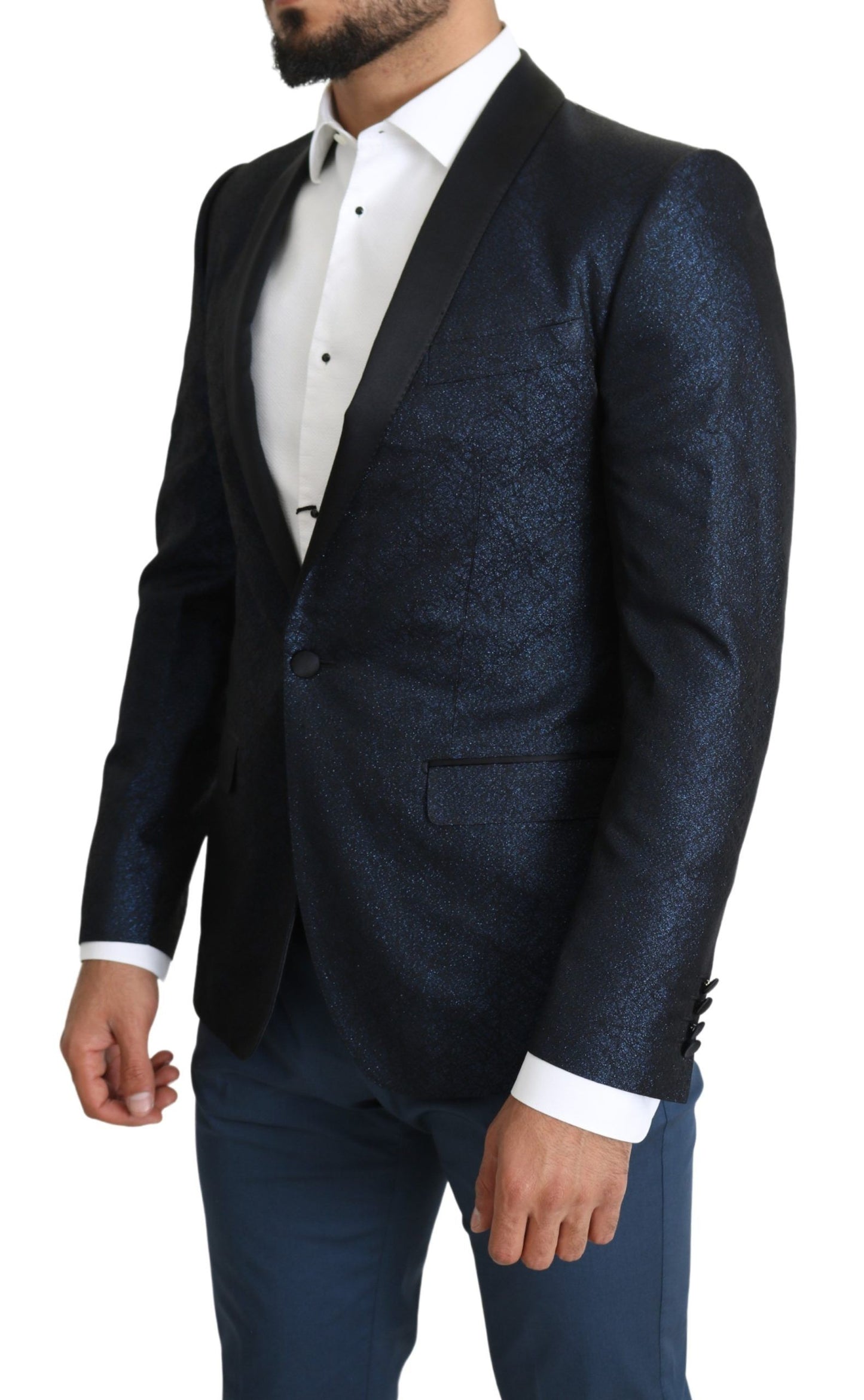 Eleganter Slim Fit Blazer in Martiniblau