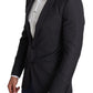 Eleganter schwarzer Martini-Blazer aus Schurwolle