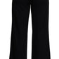 Elegante Kaschmirhose mit weitem Bein