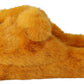 Sunshine Yellow Lion Slippers