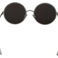 Chic Silver Grey Lens Sunglasses for Women