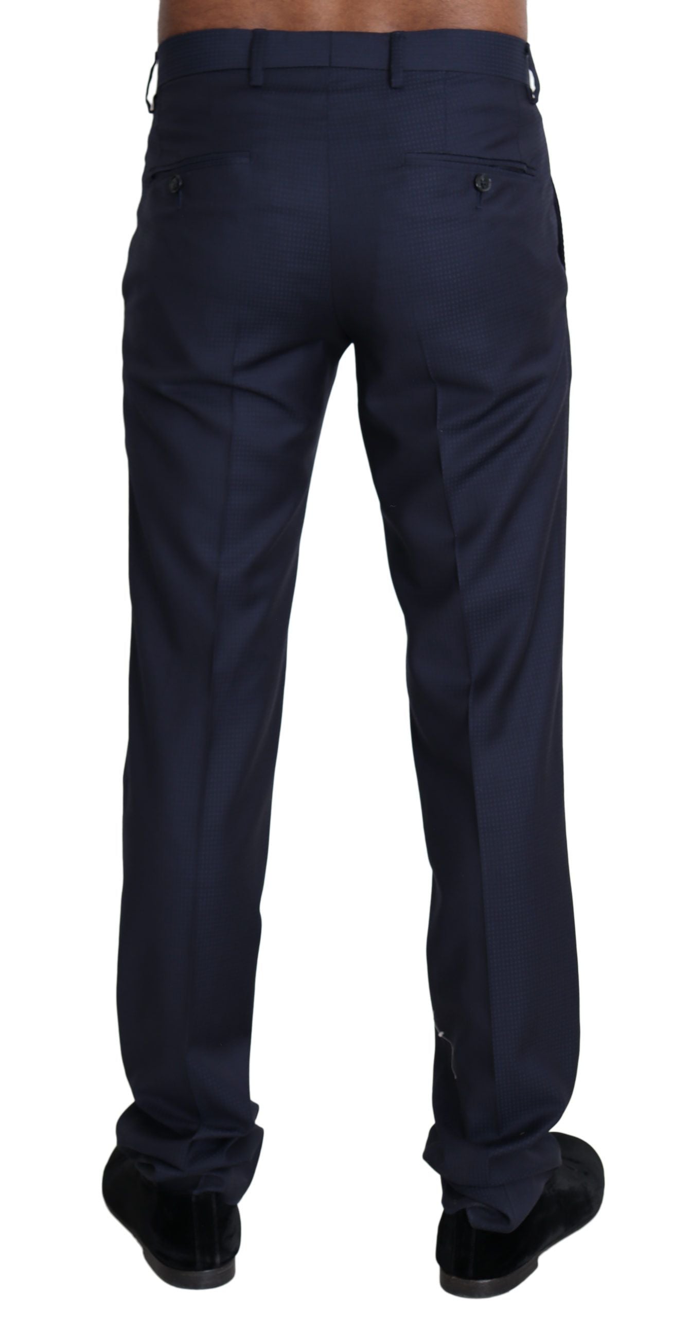 Elegante Slim Fit Anzughose aus Wollmischung