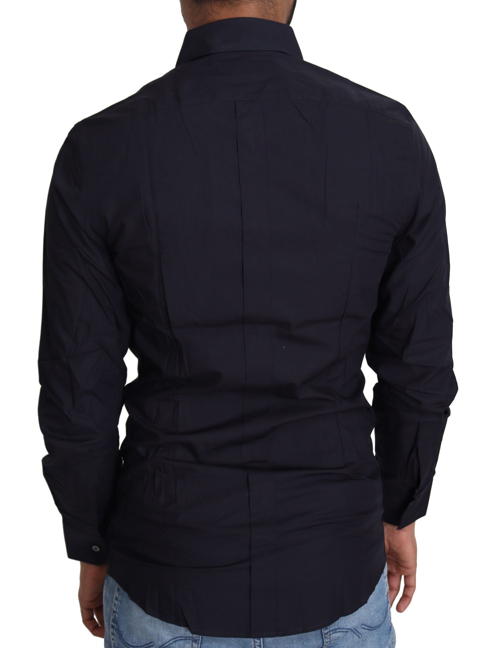 Camicia da abito blu navy slim fit Gold Series