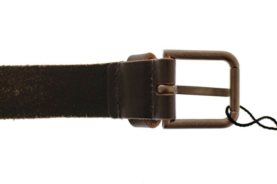Cintura da uomo elegante in pelle e cotone fusion