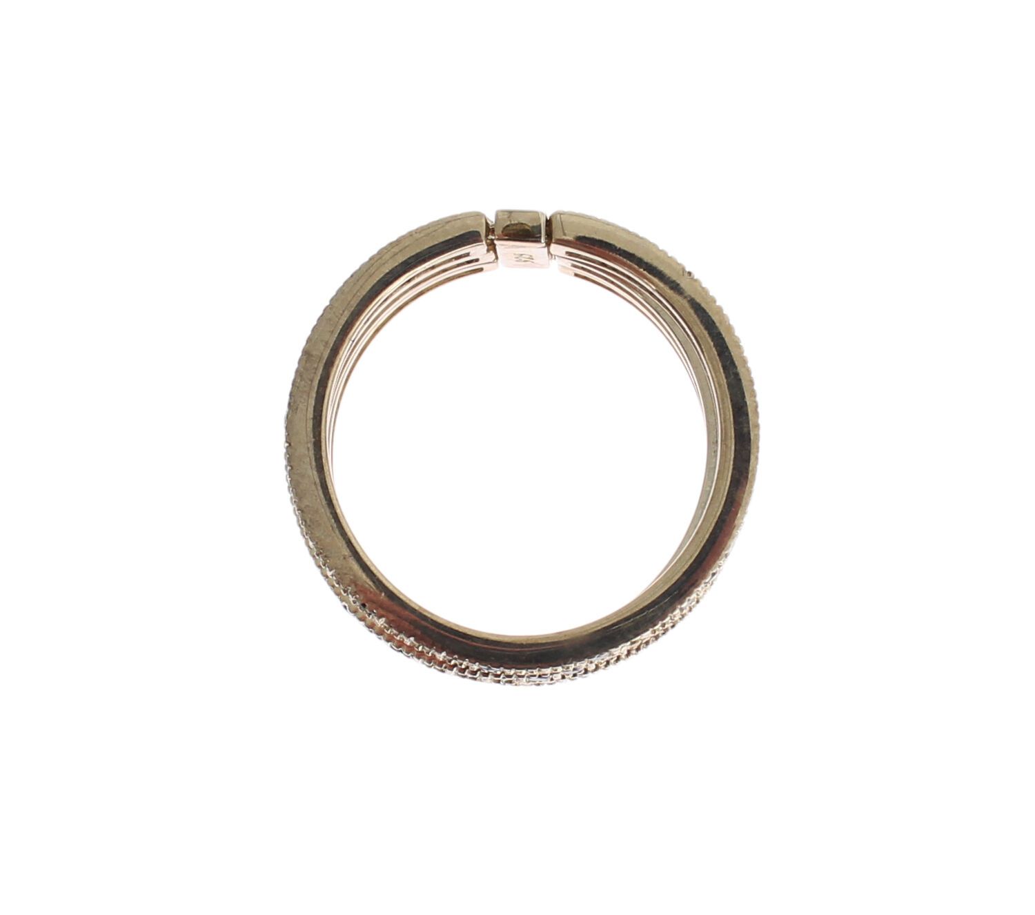 Schicker Ring aus Silber und schwarzem Zirkonia