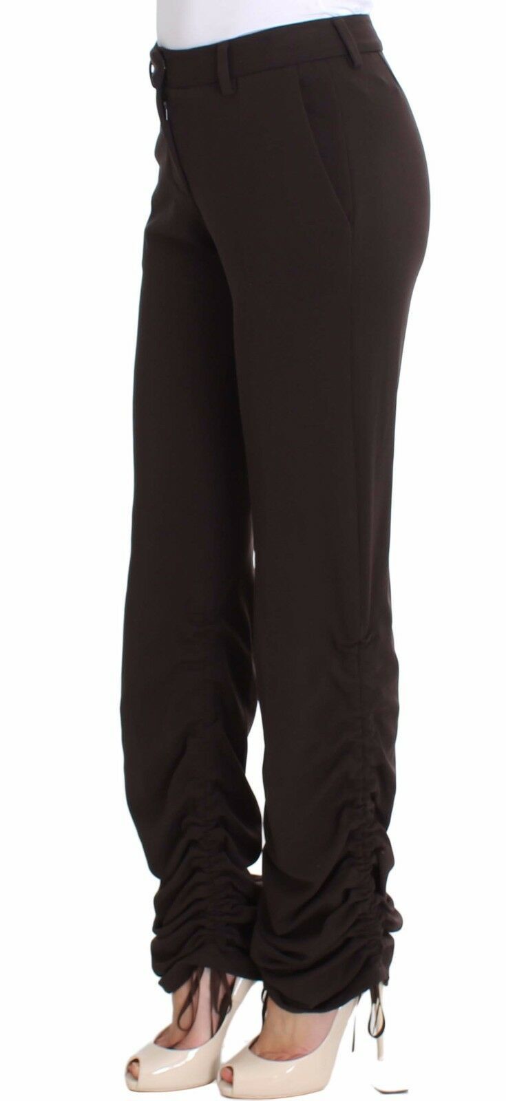 Schicke braune Freizeithose für gehobenen Stil