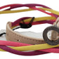 Multicolor Twisted Faux Leather Belt