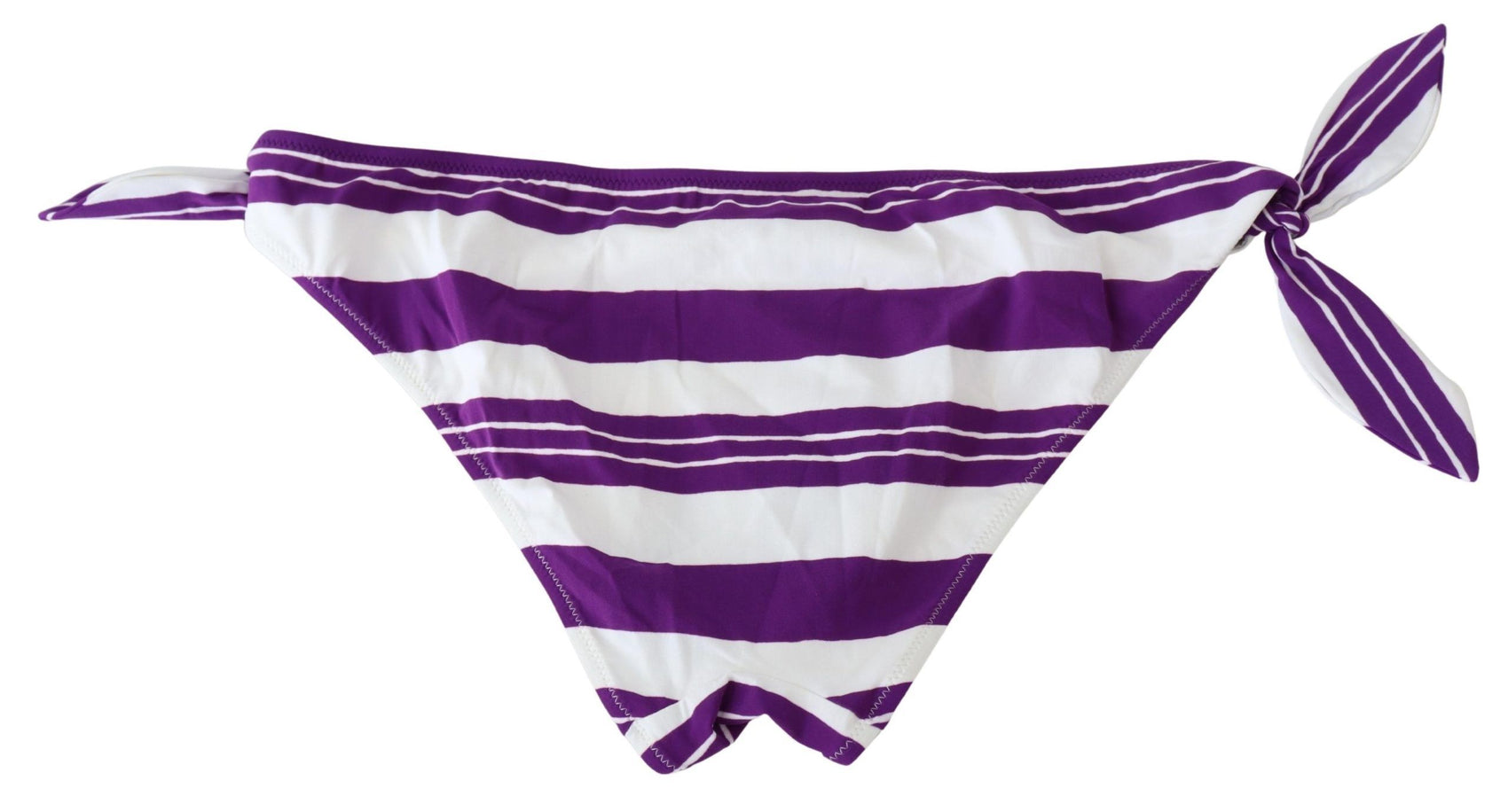 Slip bikini a righe chic - Glamour senza sforzo a bordo piscina