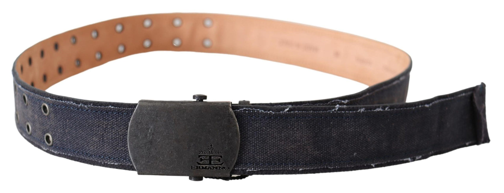 Schicker blauer Leder-Hüftgürtel