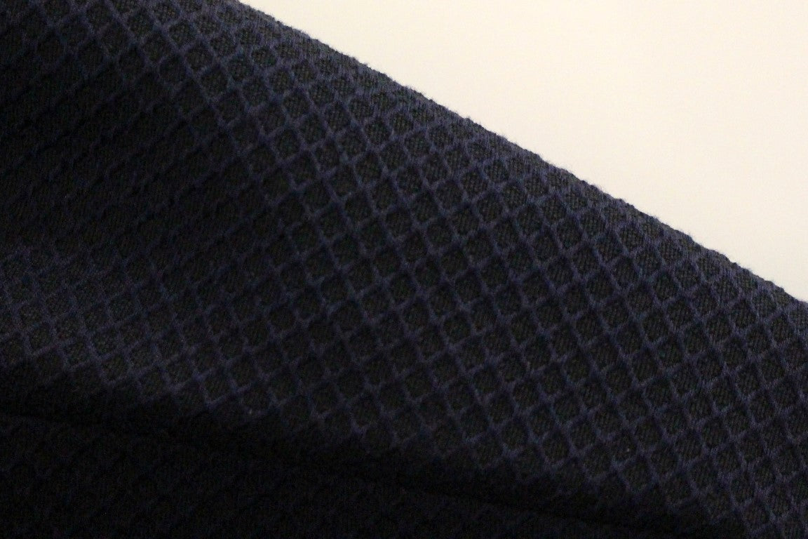 Schicke verkürzte blaue Hose – Exquisite Handwerkskunst
