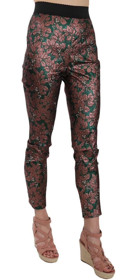 Pantaloni eleganti multicolor firmati
