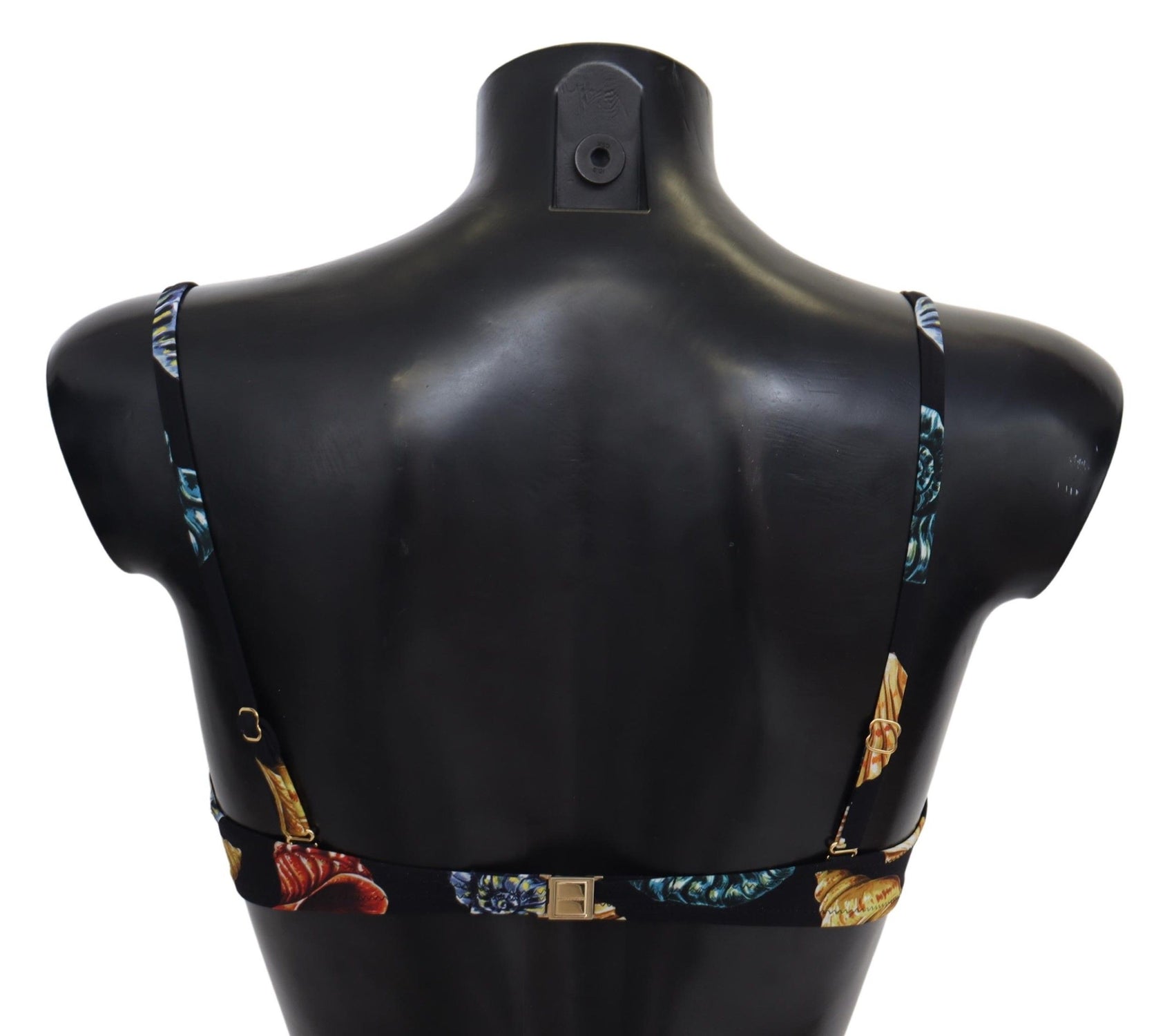 Reggiseno bikini chic con stampa a conchiglia