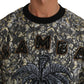 Samba Jacquard Palm Rundhalspullover