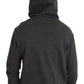 Grauer Pullover mit Kristallherz-Pistolenmotiv