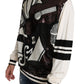 New York Jazz Pailletten-Seidenpullover