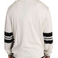 New York Jazz Pailletten-Seidenpullover