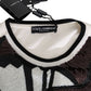New York Jazz Pailletten-Seidenpullover
