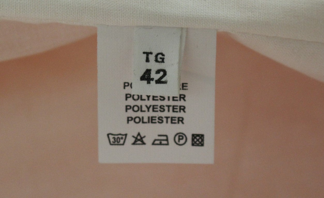 Schicker rosafarbener Kurzarmmantel aus Seidenmischung