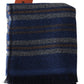 Chic Multicolor Wool Scarf Unisex Fringed Design