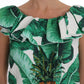 Elegant Sequined Pineapple Blouse
