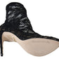 Black Lace Taormina Pumps Elegance Unleashed