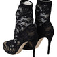 Black Lace Taormina Pumps Elegance Unleashed