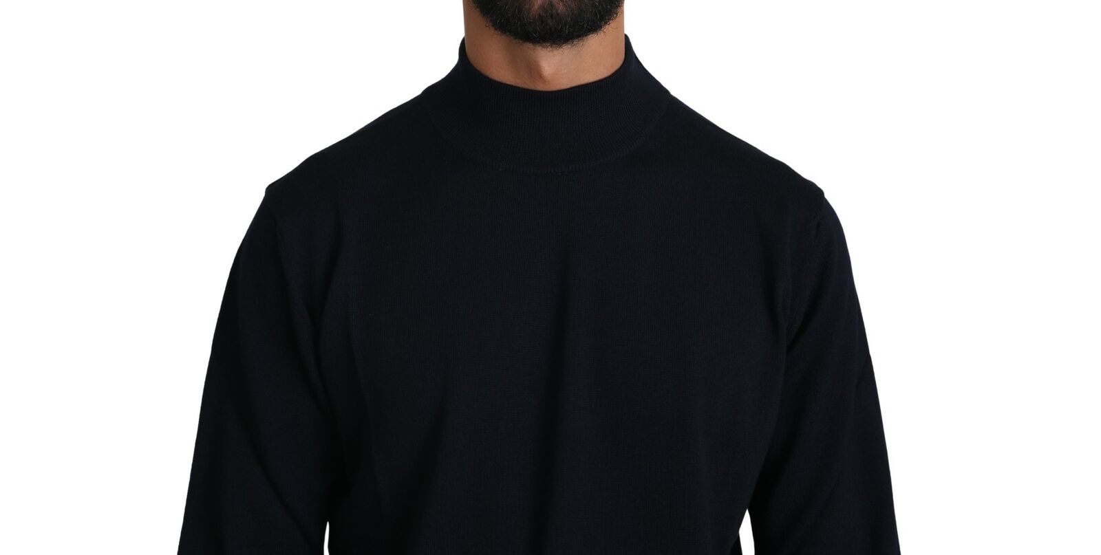 Eleganter dunkelblauer Pullover