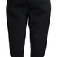 Elegante High-Waist-Cropped-Hose