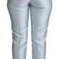 Elegante High-Waist-Seidenhose