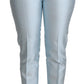 Elegante High-Waist-Seidenhose