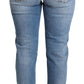 Schicke High-Waist-Tattered-Skinny-Jeans