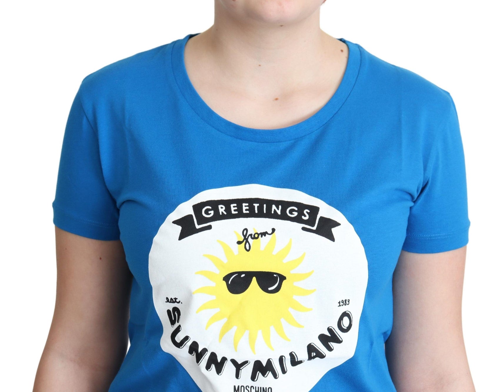 Sunny Milano Chic Rundhals-T-Shirt