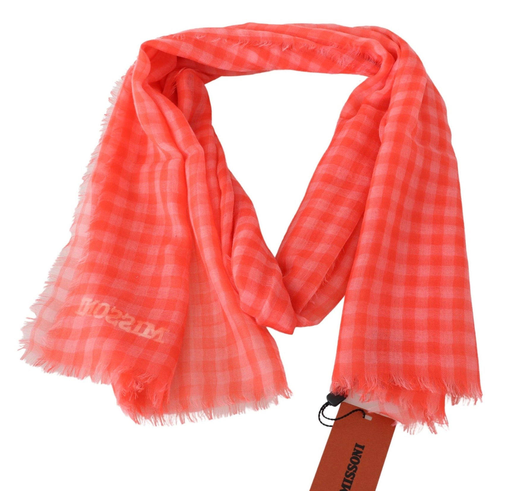 Sciarpa a quadri in cashmere di lusso