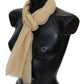 Elegant Cashmere Scarf in Beige