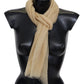 Elegant Cashmere Scarf in Beige