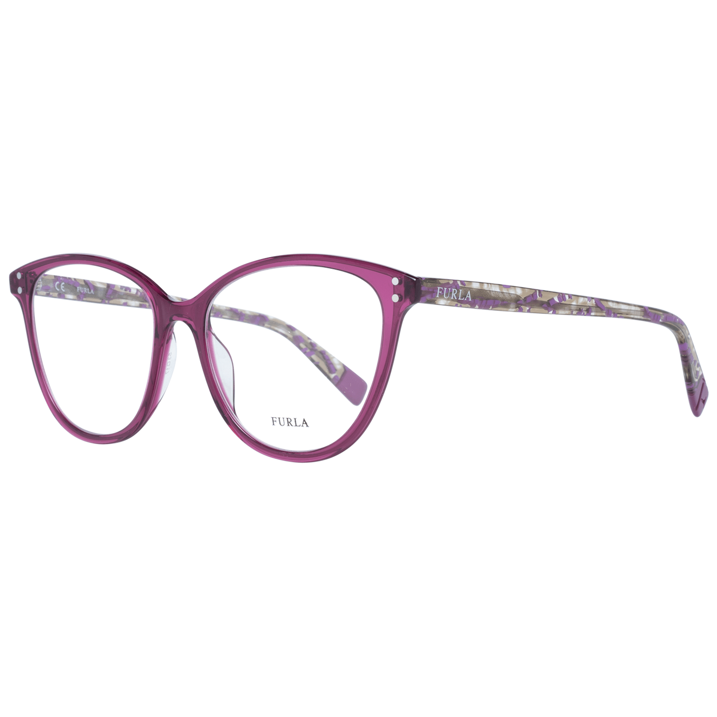 Elegant Cat Eye Purple Eyeglasses for Women