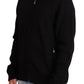 Eleganter Pullover aus Kaschmirmischung mit hohem Kragen