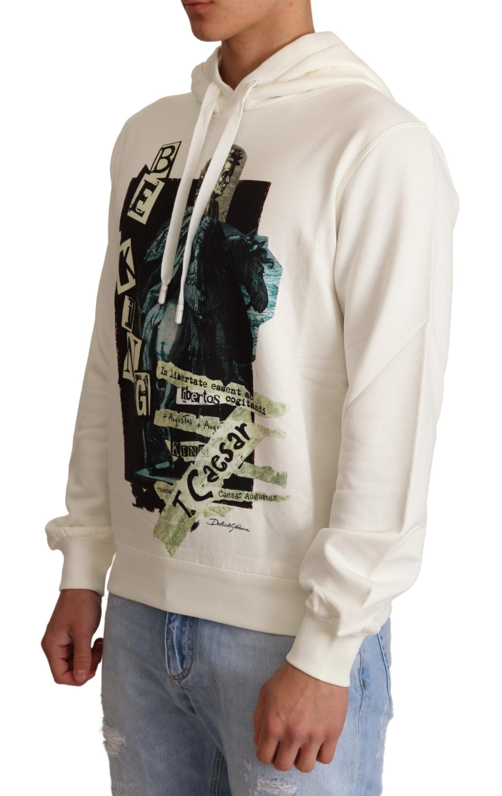 Kapuzenpullover mit Regal King-Motiv