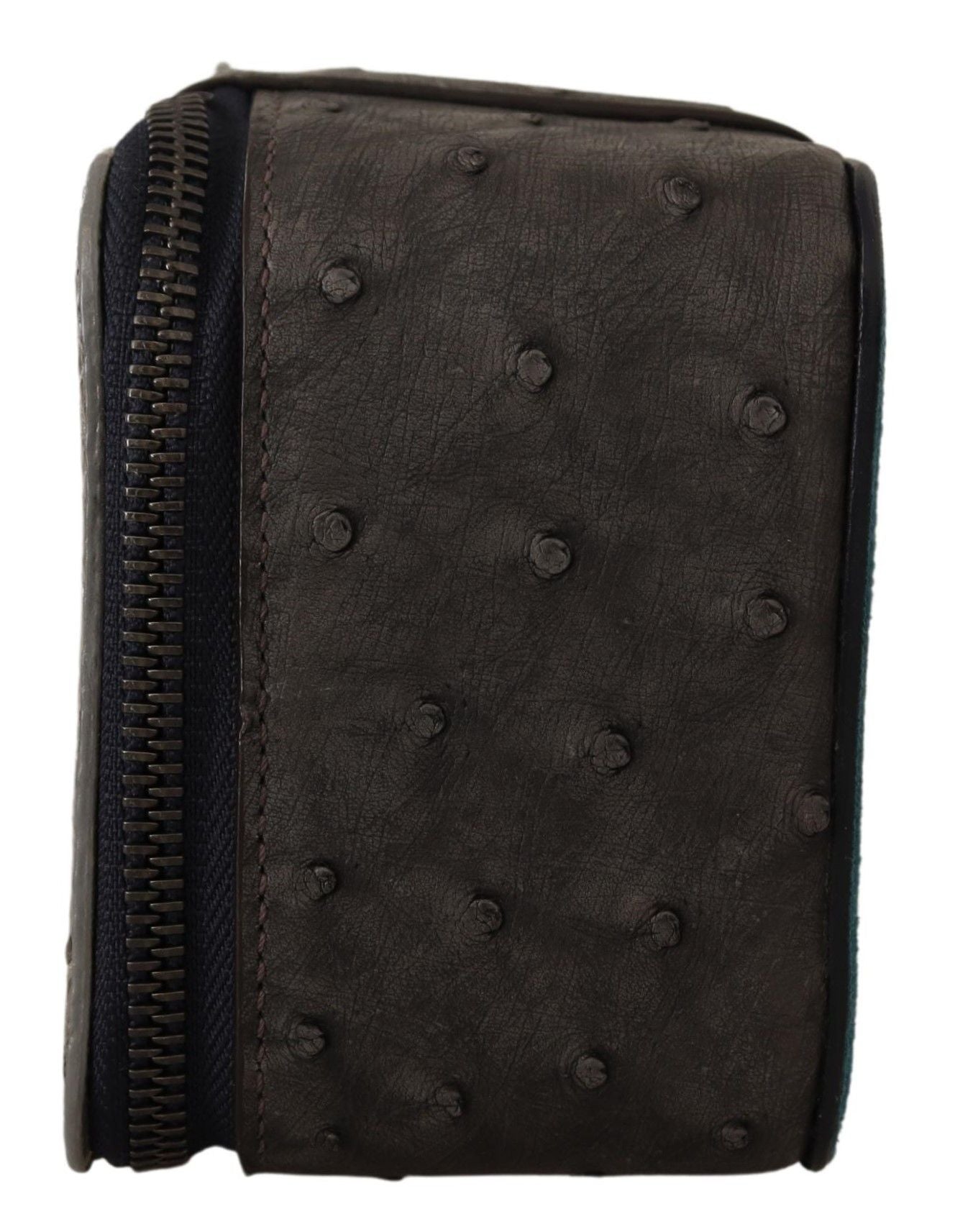Borsa da toeletta in pelle esotica squisita